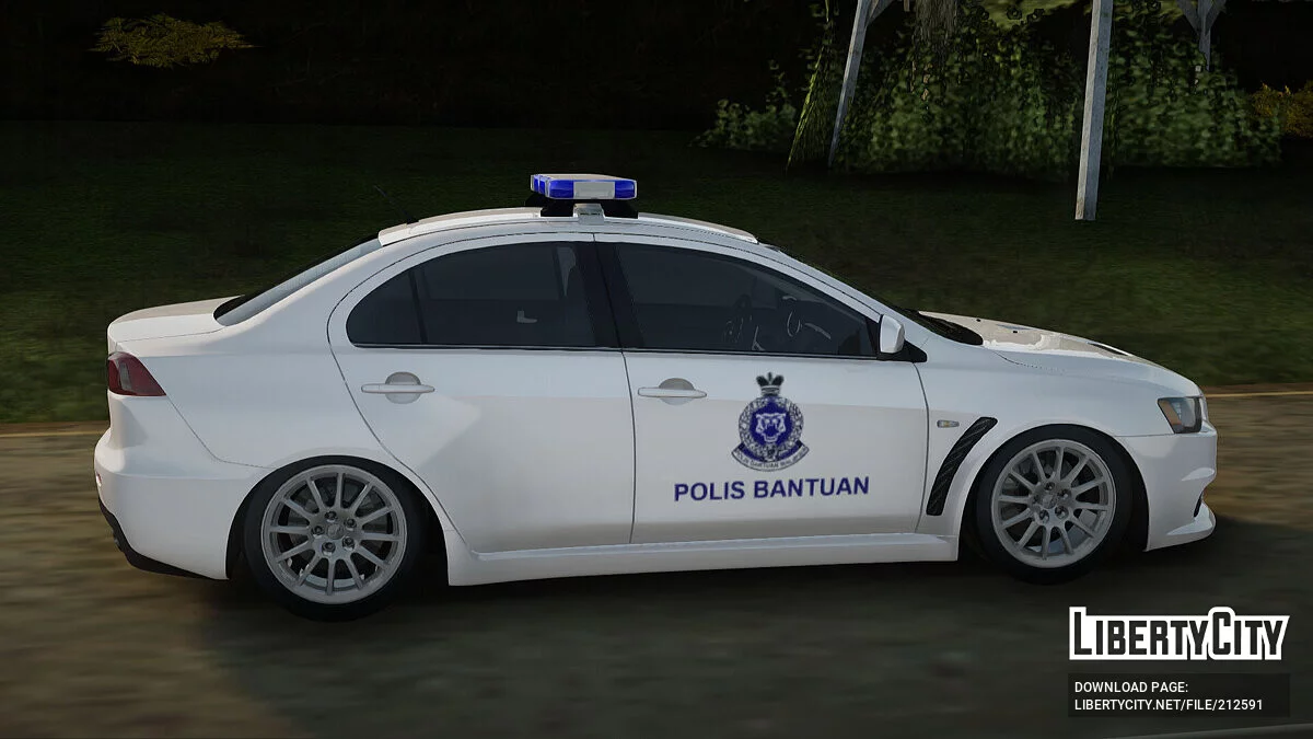 Mitsubishi Lancer Evolution X Malaysia Auxiliary / GTA San Andreas