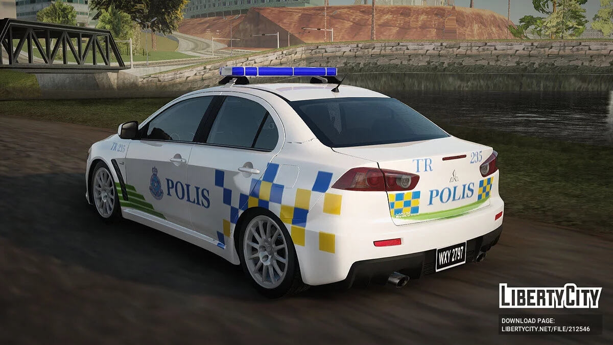 三菱蓝瑟 Evolution X PDRM / GTA San Andreas