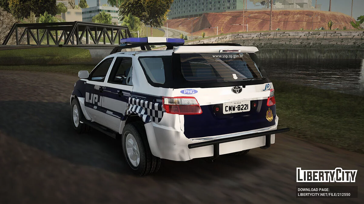 丰田Fortuner JPJ白色 / GTA San Andreas