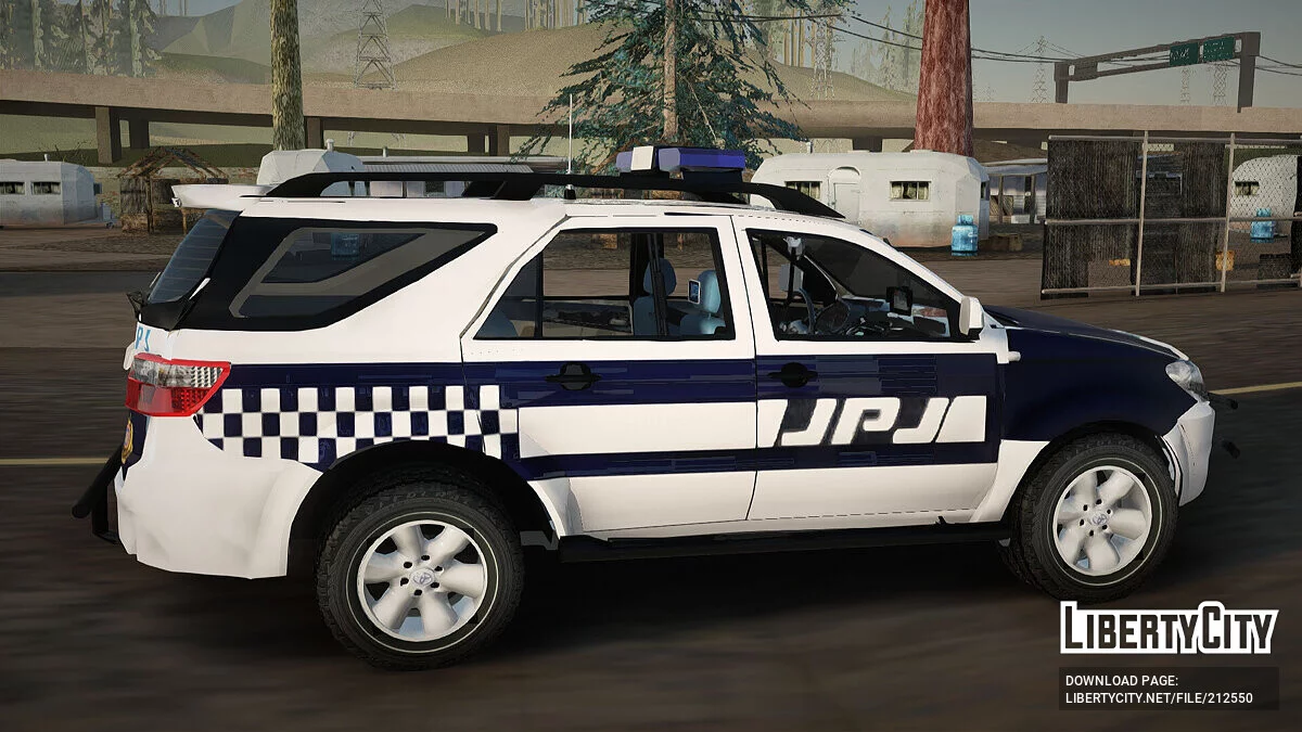丰田Fortuner JPJ白色 / GTA San Andreas