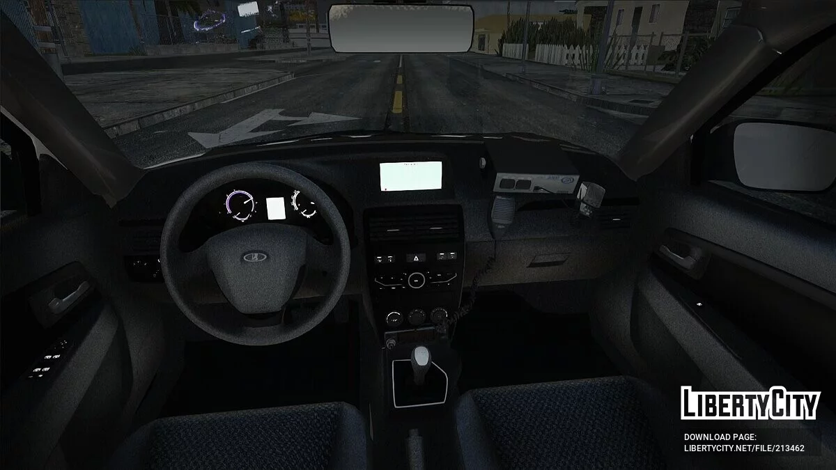 Lada Priora - 2170 Policja (2013-2016) / GTA San Andreas