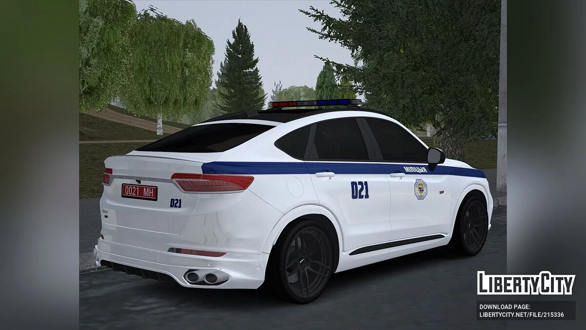 吉利 - 警车 / GTA San Andreas