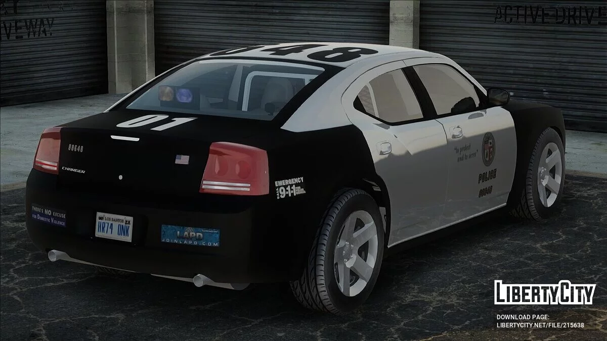 LAPD 2009 Dodge Charger Slicktop / GTA San Andreas
