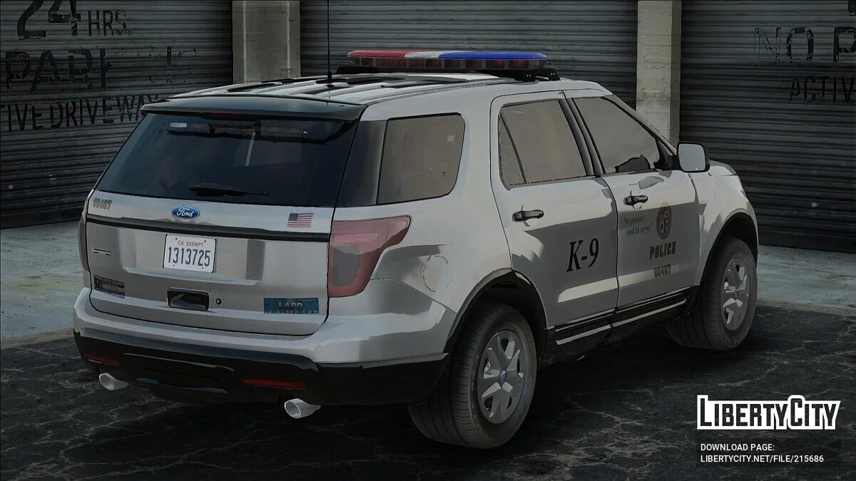 LAPD 2013 Ford Explorer K-9 / GTA San Andreas