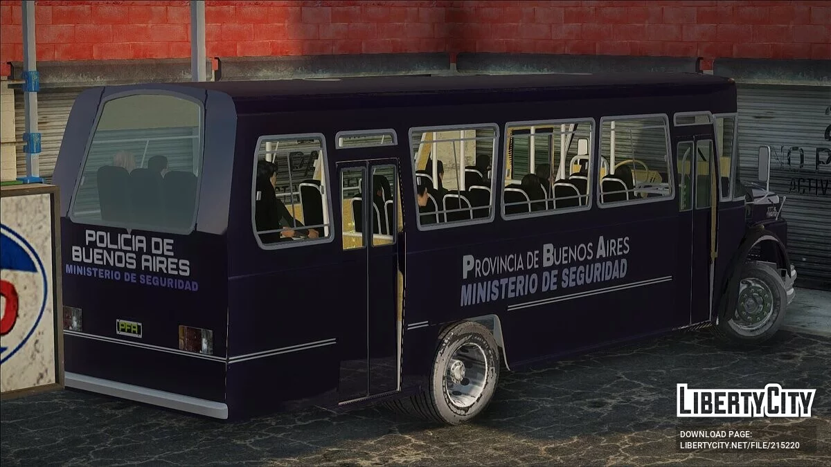 Mercedes-Benz 1114 - Polisi / GTA San Andreas