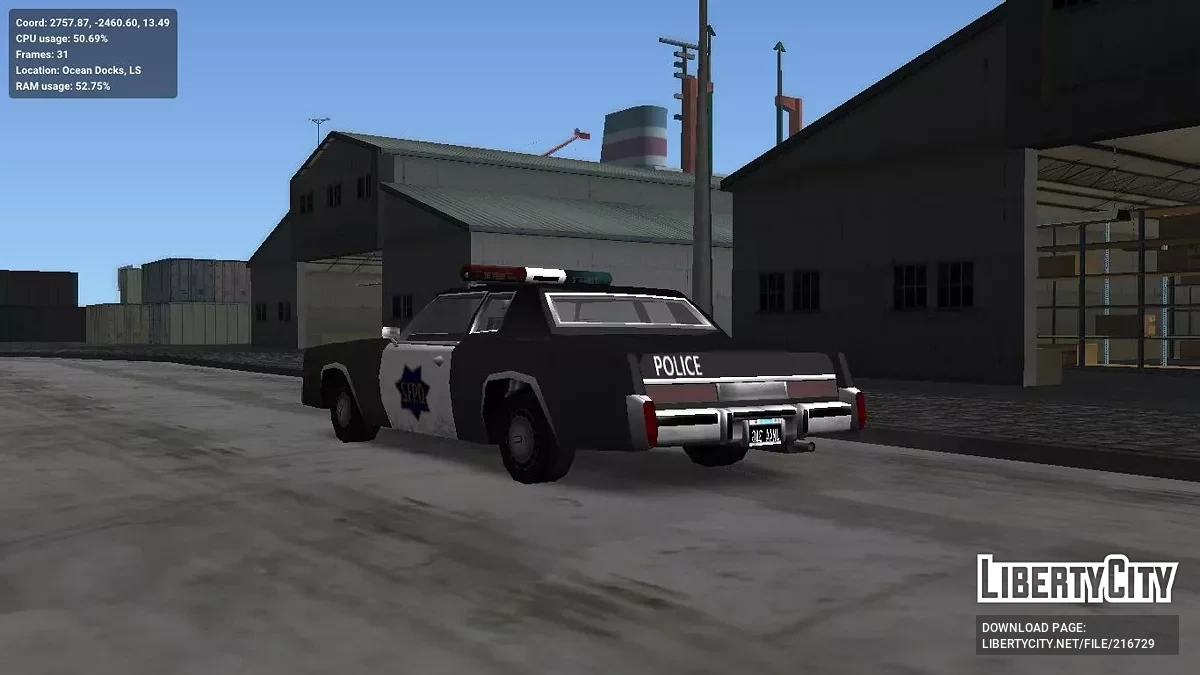 Esperanto Police 1971 (SFPD) / GTA San Andreas
