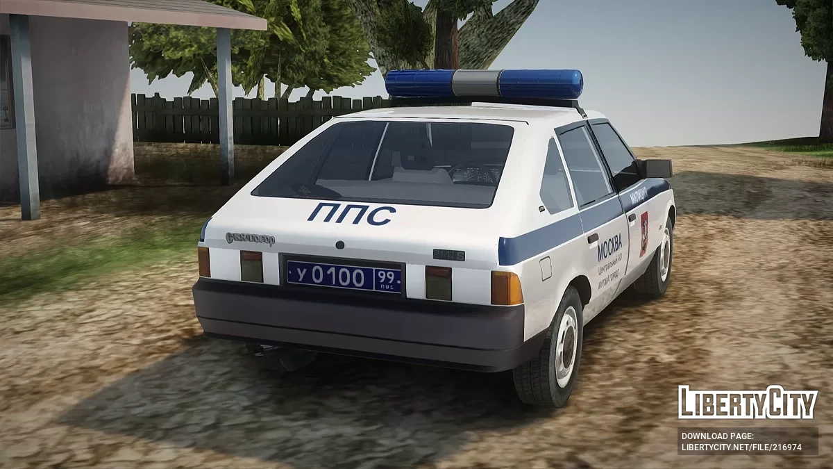 Moskwitsch 21418 Swjatogor Miliz ППS / GTA San Andreas