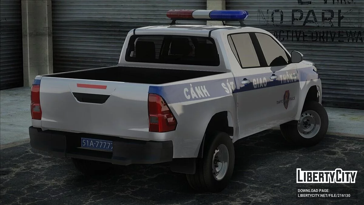 Toyota Hilux - Polisi / GTA San Andreas