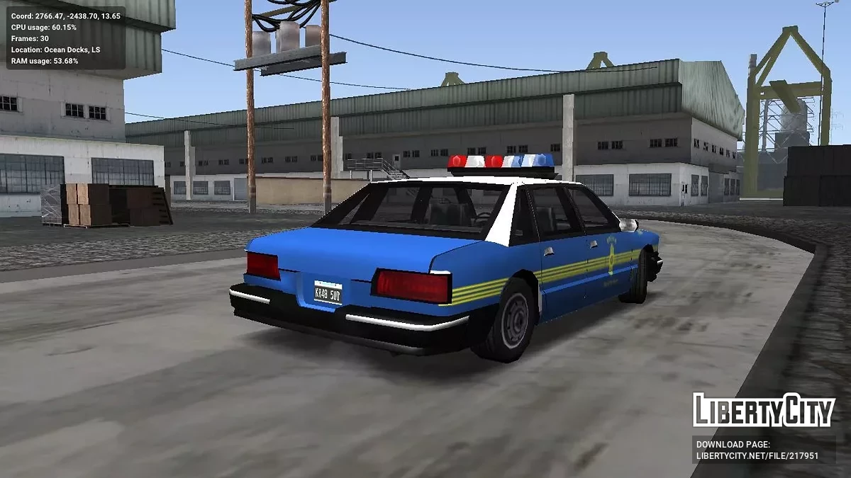 Premier Las Cruces Police Departament (New Mexico, USA) / GTA San Andreas