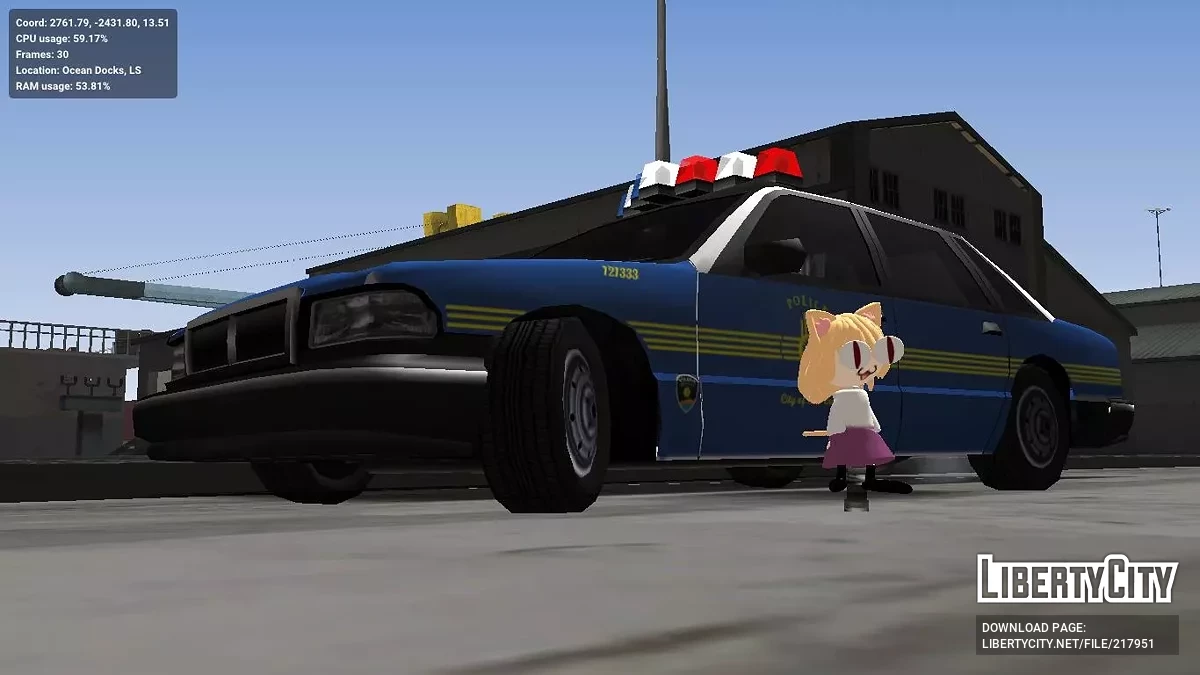 Premier Las Cruces Police Departament (New Mexico, USA) / GTA San Andreas