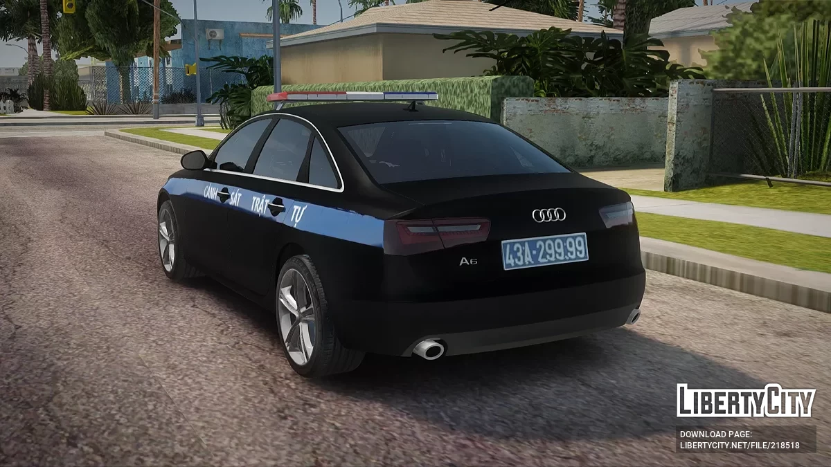 越南刑警使用的奥迪 A6 / GTA San Andreas