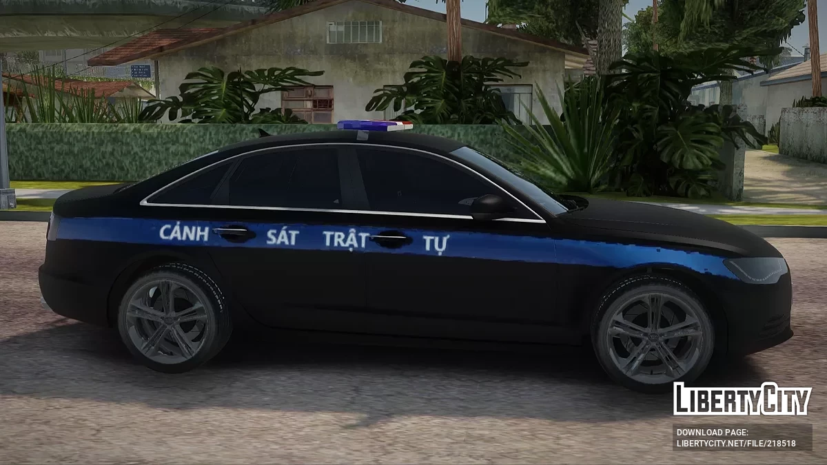 越南刑警使用的奥迪 A6 / GTA San Andreas