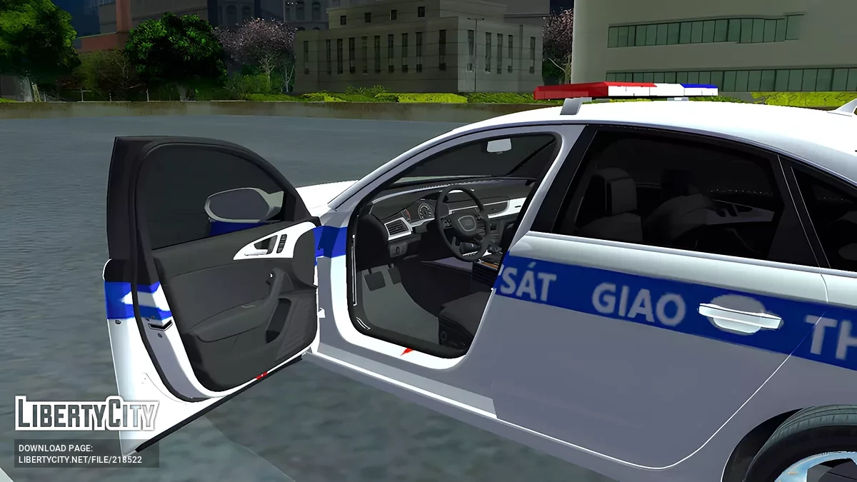 Audi A6 Polisi Lalu Lintas Vietnam / GTA San Andreas