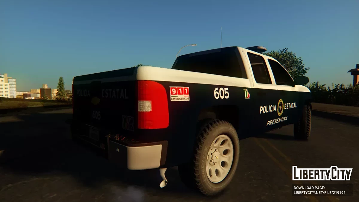 Chevrolet Silverado 2010 Policia Estatal Baja California Norte PEP / GTA San Andreas