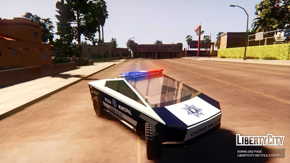 Cybertruck Stadtpolizei Ciudad Valles / GTA San Andreas