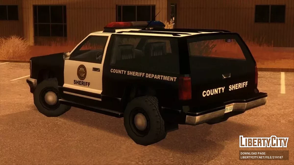 Declasse Sheriff Granger 1800X / GTA San Andreas