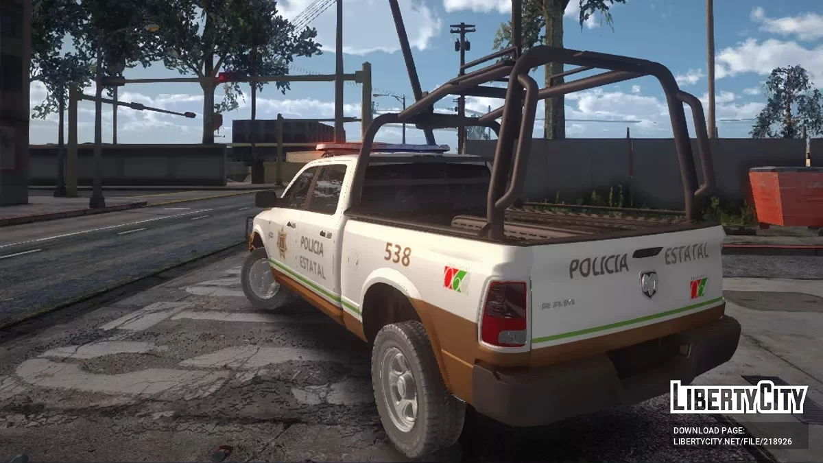 Dodge Ram Policia Estatal Tamaulipas / جي تي إيه سان أندرياس