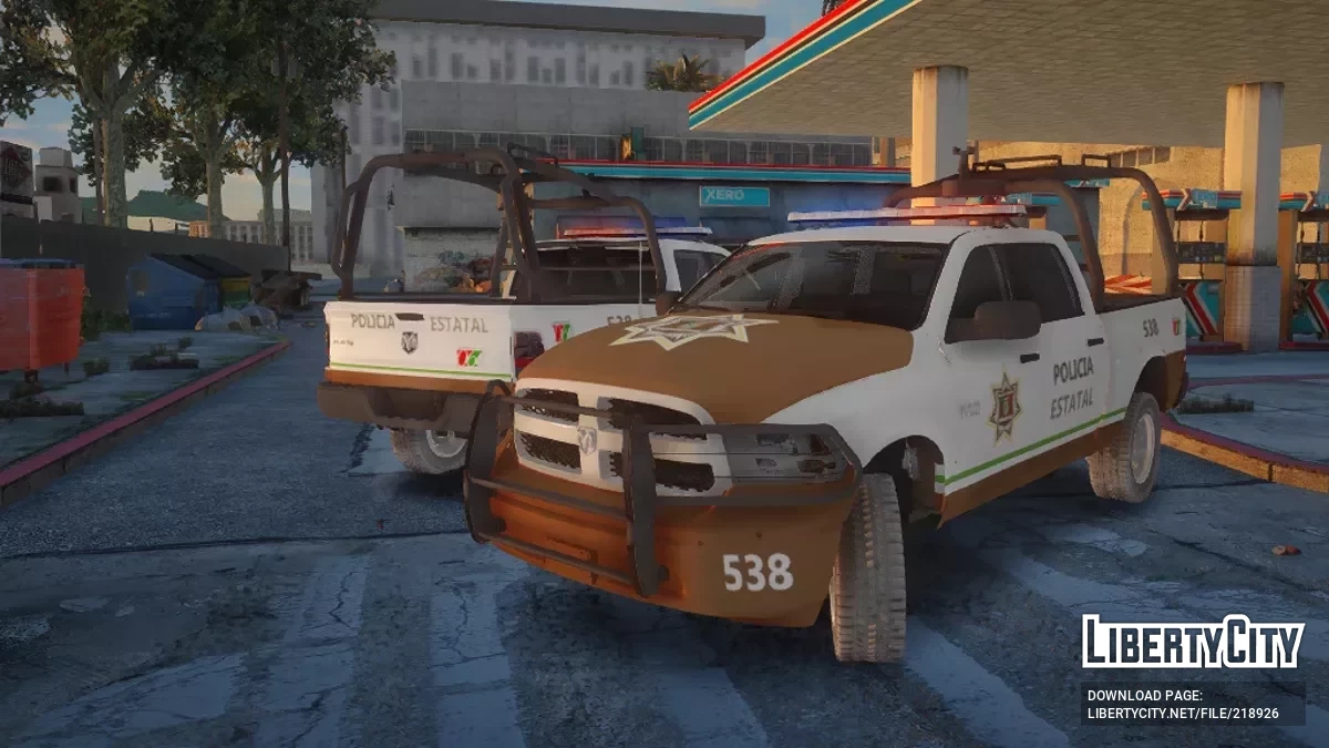 Dodge Ram Policia Estatal Tamaulipas / جي تي إيه سان أندرياس