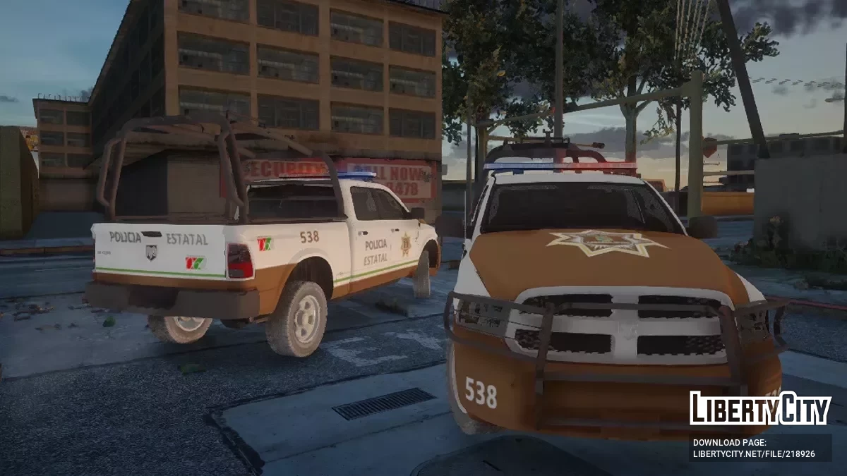 Dodge Ram Policia Estatal Tamaulipas / جي تي إيه سان أندرياس