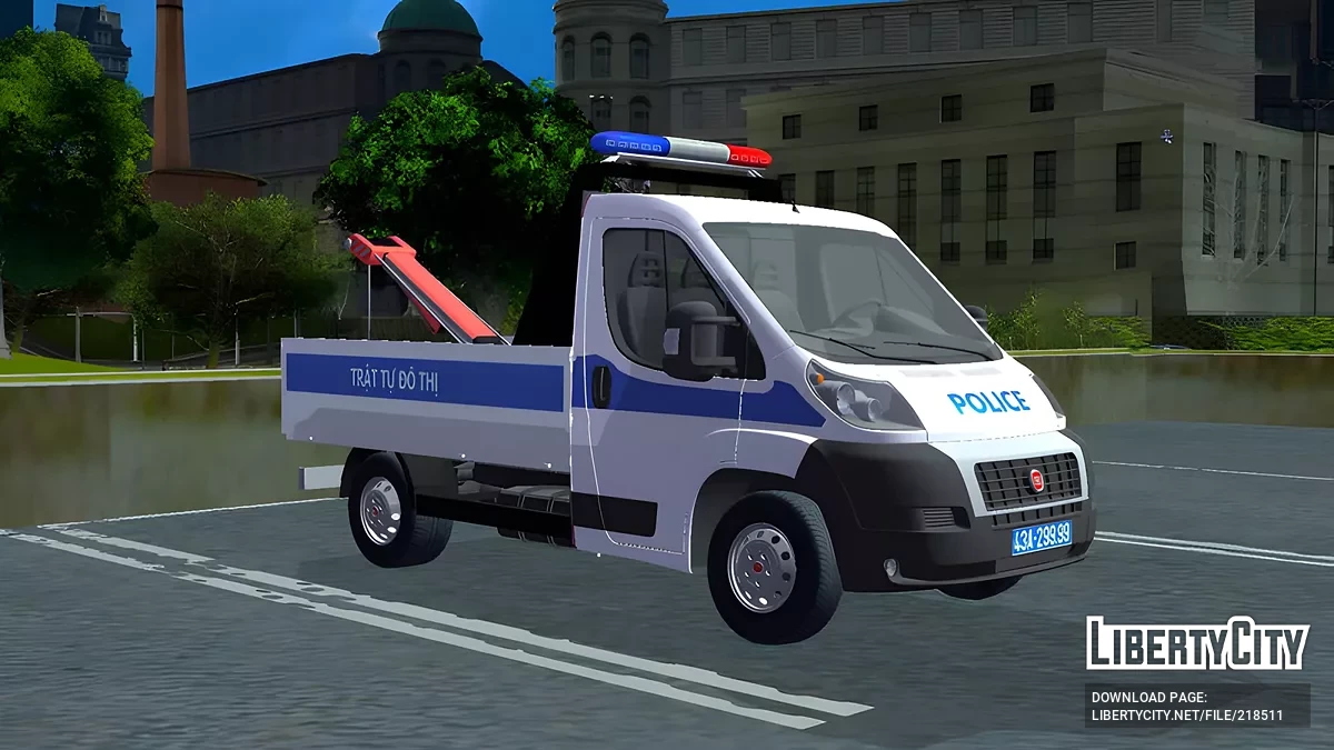 Fiat Dukato Tovtrusk Vietnam Urban Order Tsar / GTA San Andreas