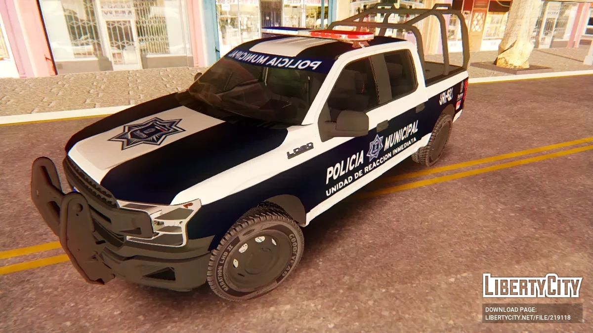 Ford F-150 2019 Polizei Tecamac URI / GTA San Andreas