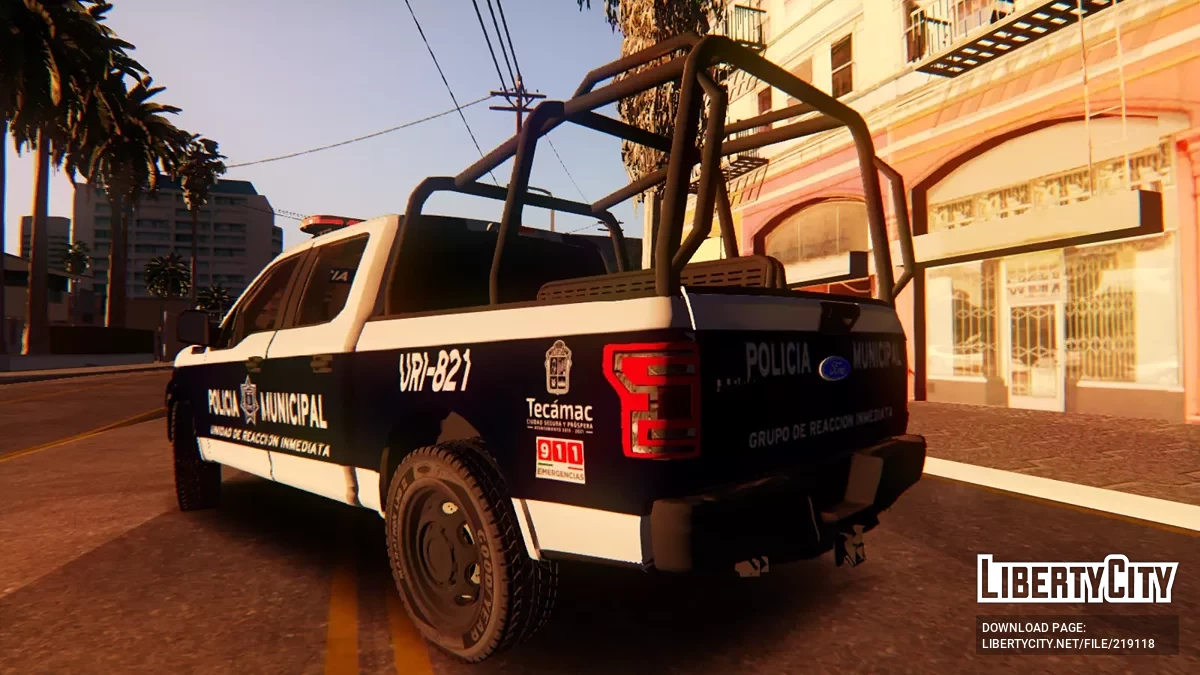 Ford F-150 2019 Polizei Tecamac URI / GTA San Andreas