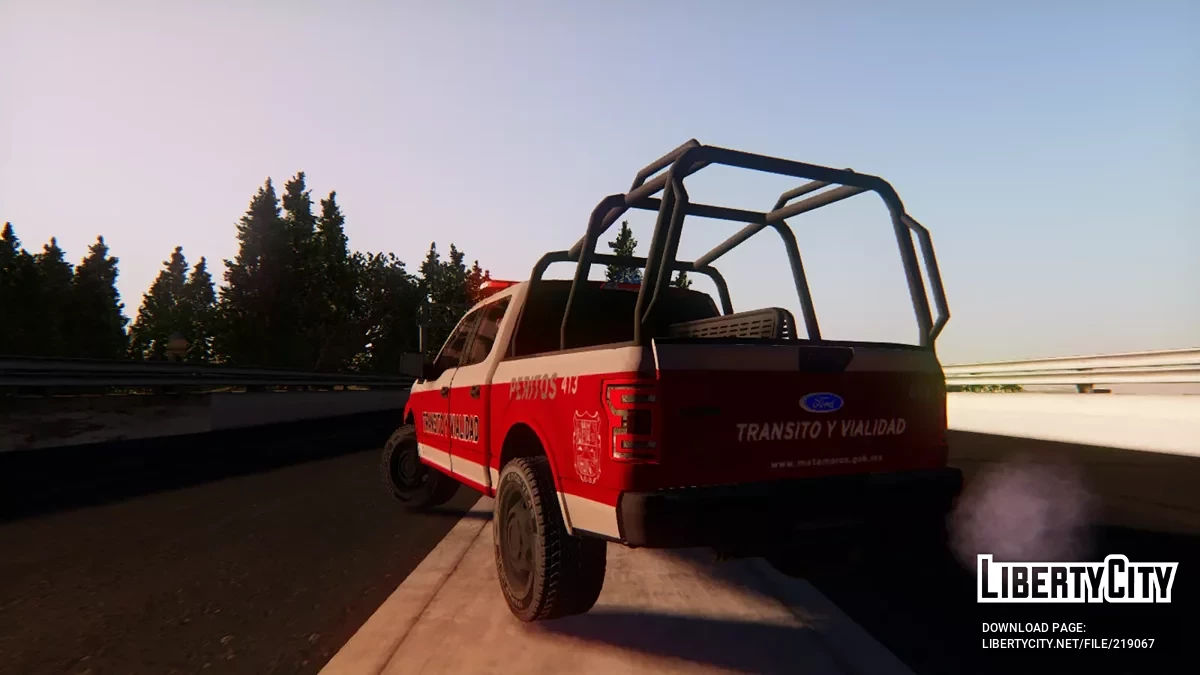 Ford F-150 2019 Transit and Roads Matamoros / GTA San Andreas