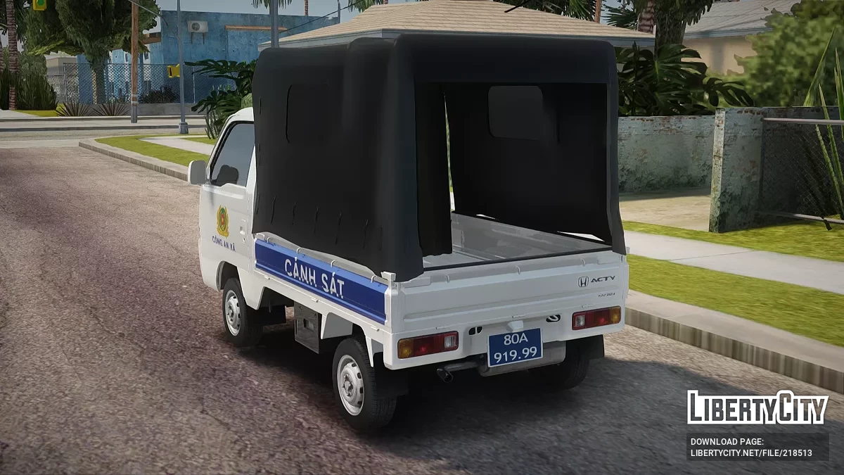 Honda Acti Vietnam Commune Polis Tsar / GTA San Andreas