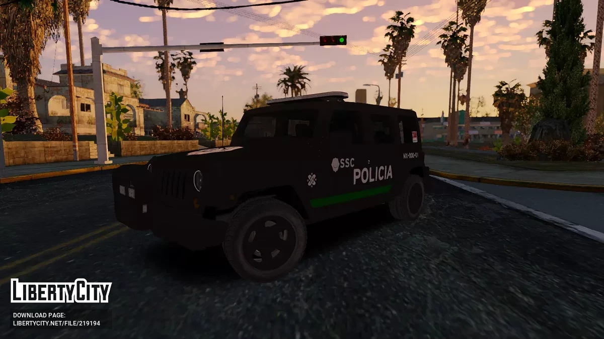 Jeep Wrangler Policía CDMX / GTA San Andreas