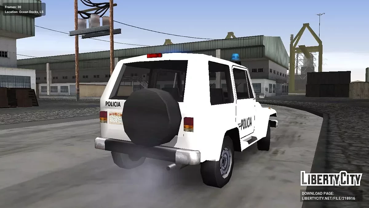 Mesa Policia Cubana / GTA San Andreas
