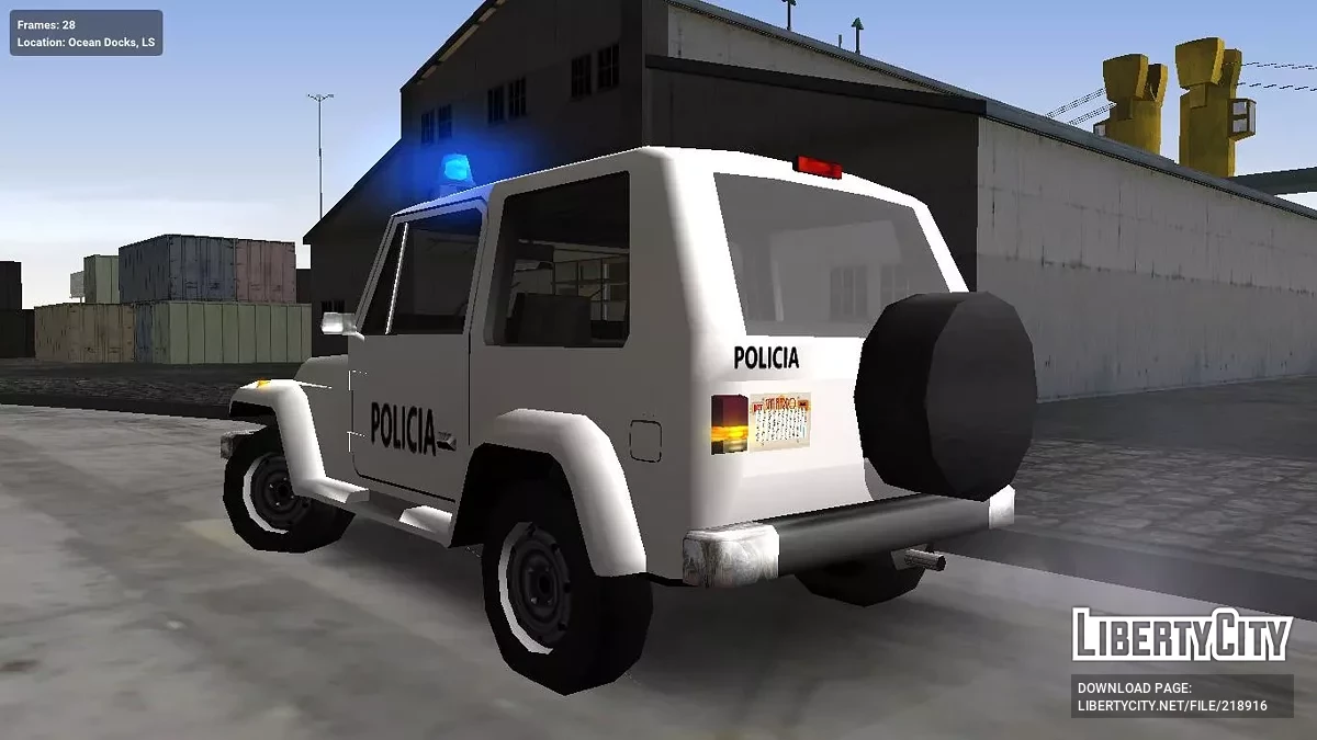 Mesa Policia Cubana / GTA San Andreas