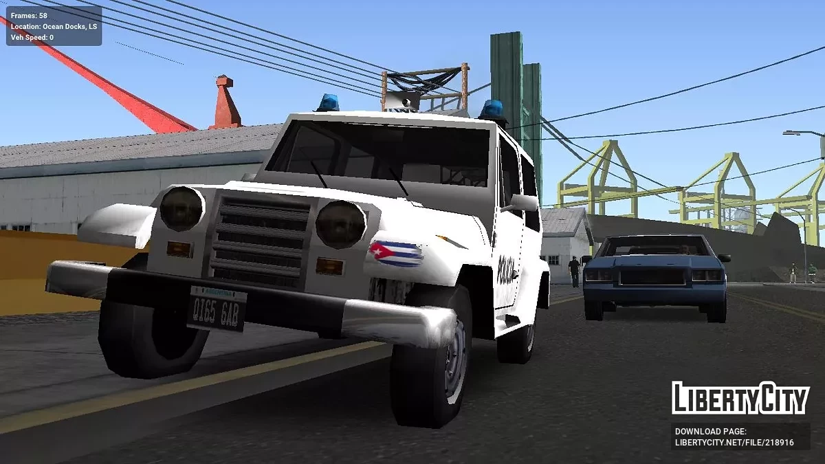 Mesa Policia Cubana / GTA San Andreas