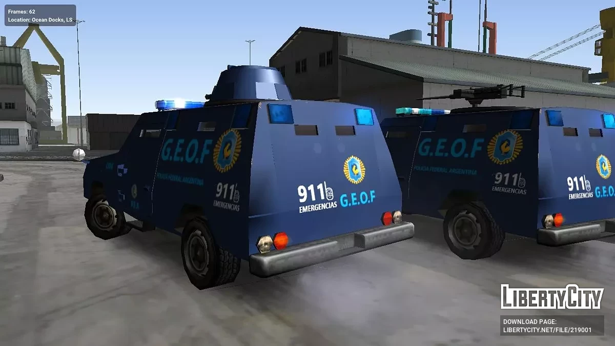 PFA Truck IVF / GTA San Andreas