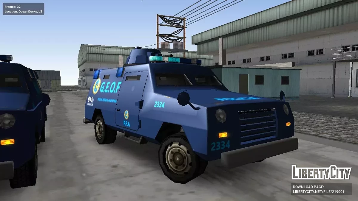 PFA Truck IVF / GTA San Andreas