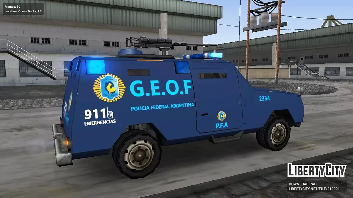 PFA Truck IVF / GTA San Andreas