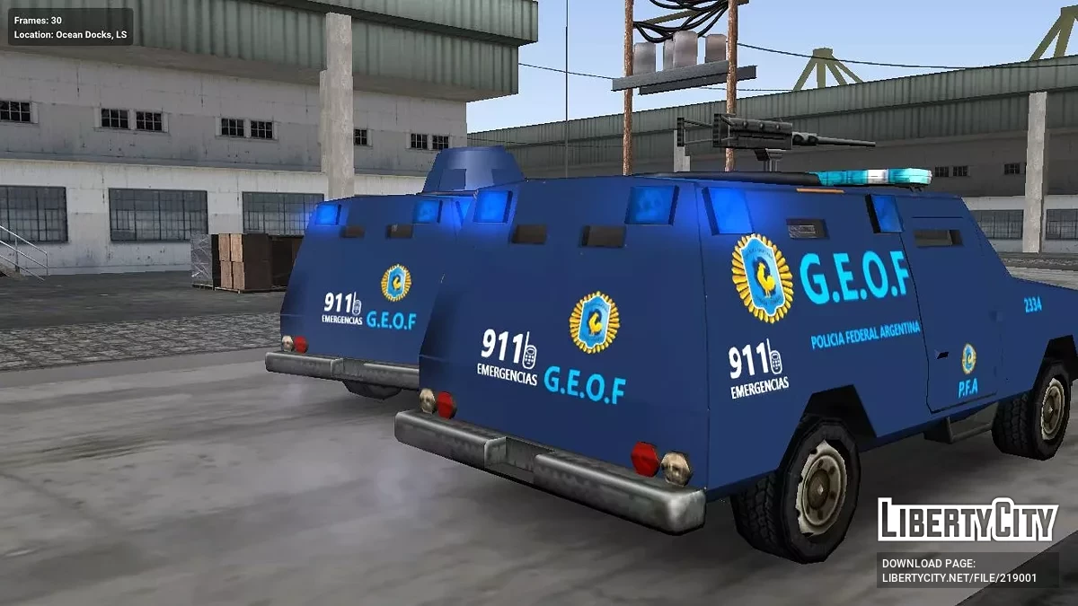 PFA Truck IVF / GTA San Andreas