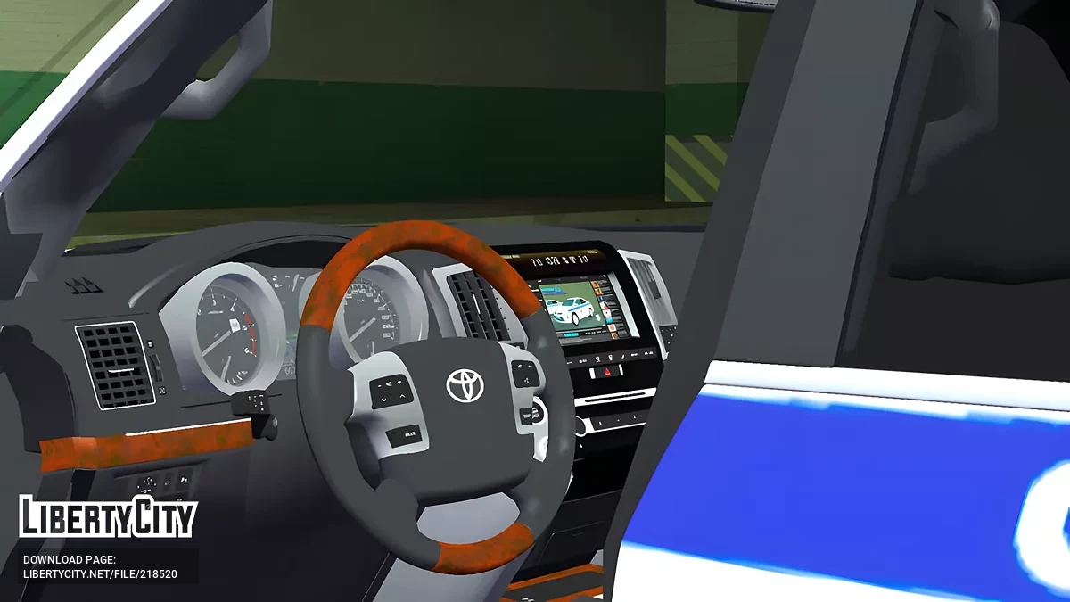 越南交通警察丰田陆地巡洋舰200 / GTA San Andreas