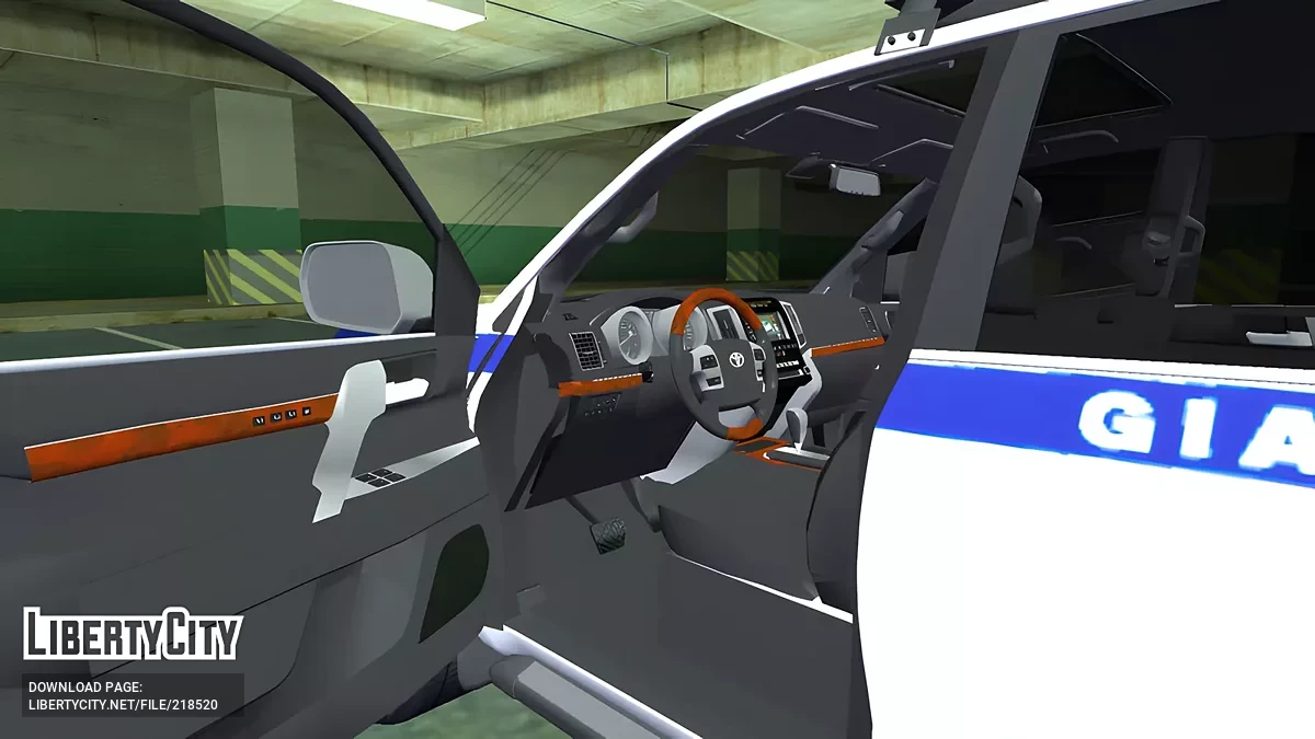 越南交通警察丰田陆地巡洋舰200 / GTA San Andreas