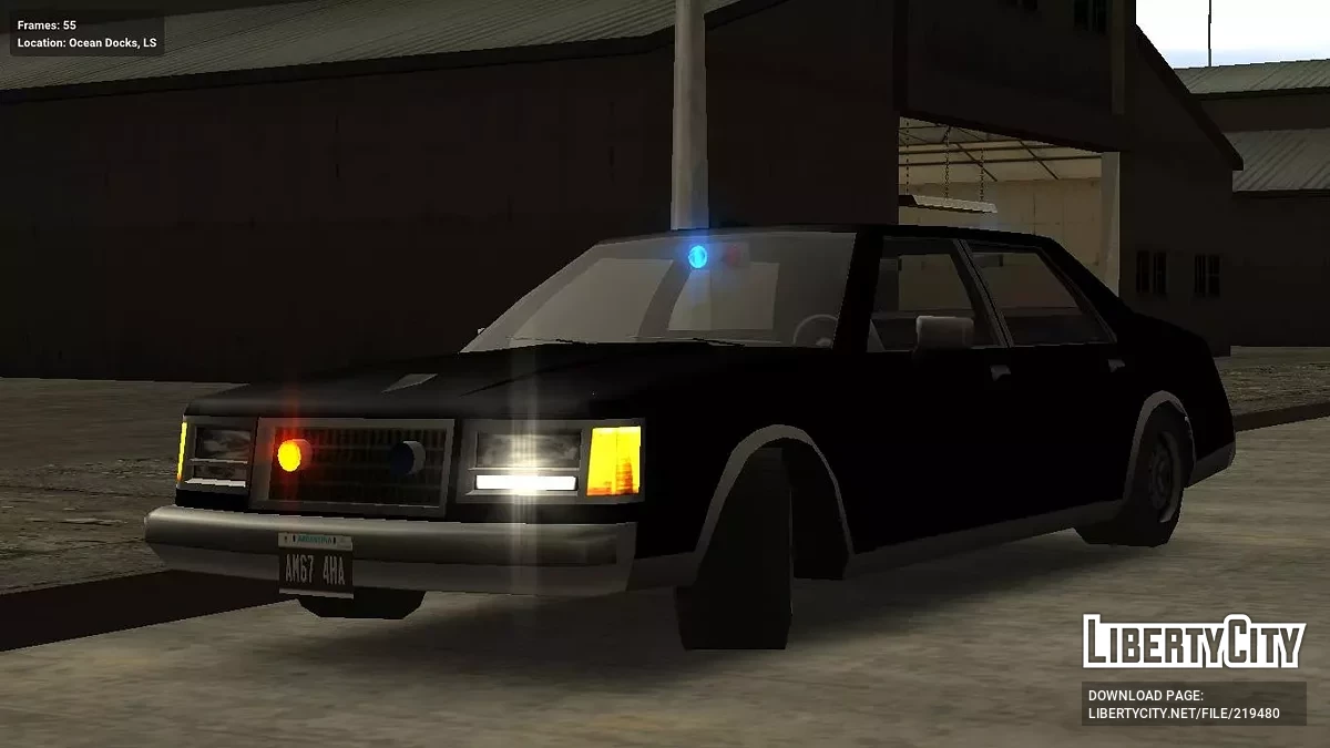 Albany Washington FBI  - Unmarked Patrol (IVF) / GTA San Andreas