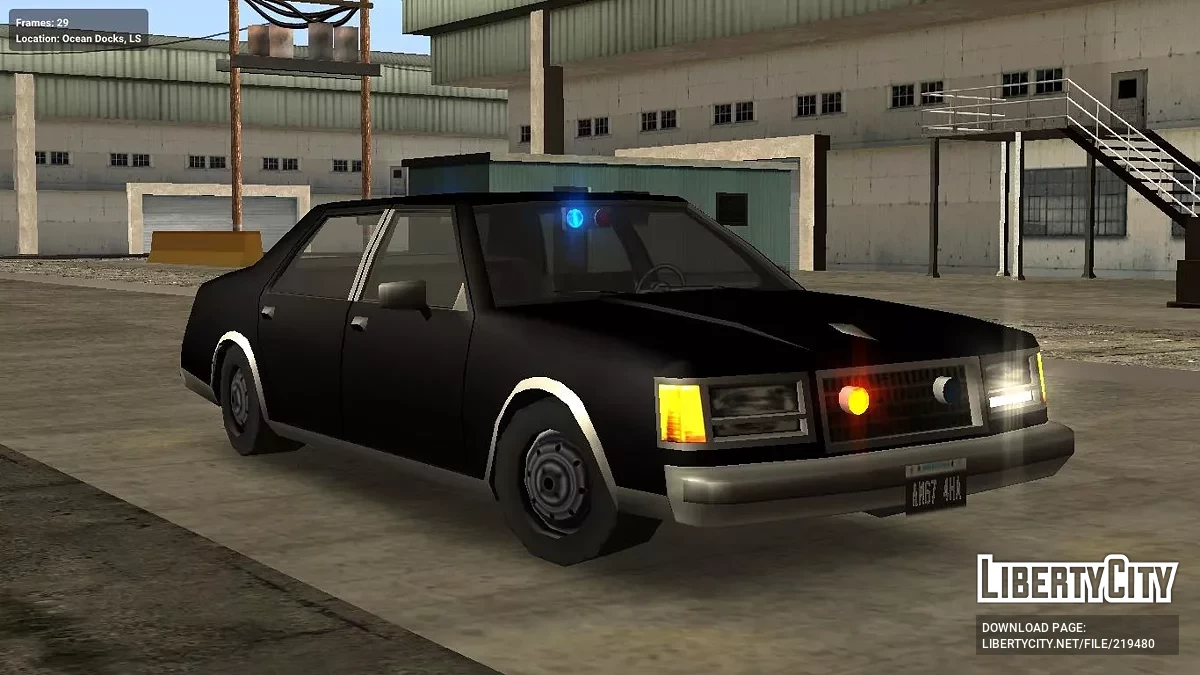 Albany Washington FBI  - Unmarked Patrol (IVF) / GTA San Andreas
