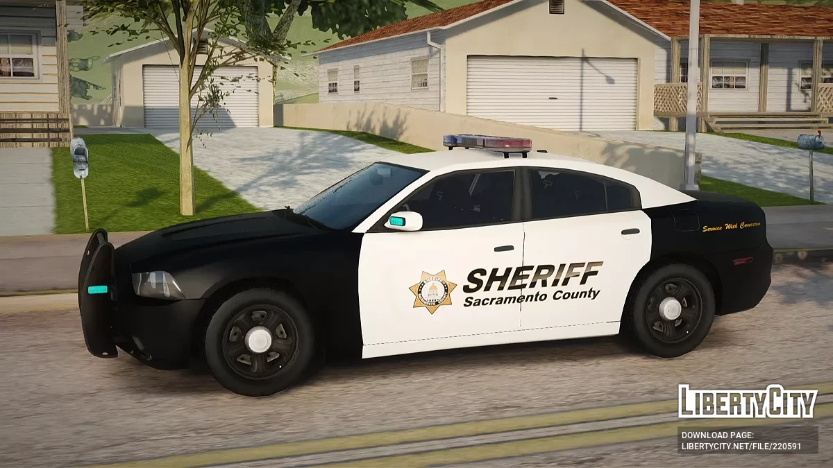 Dodge Charger 2012 Sacramento Sheriff Department / GTA San Andreas