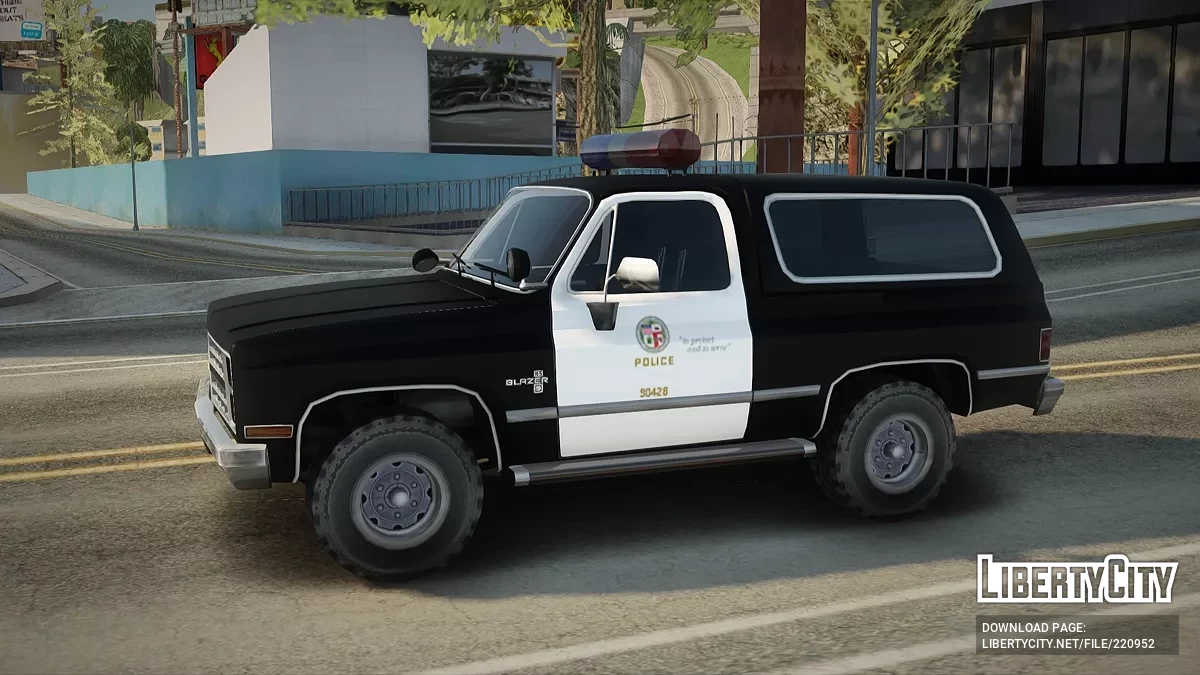 Chevrolet Blazer Los Angeles Police Departament / GTA San Andreas