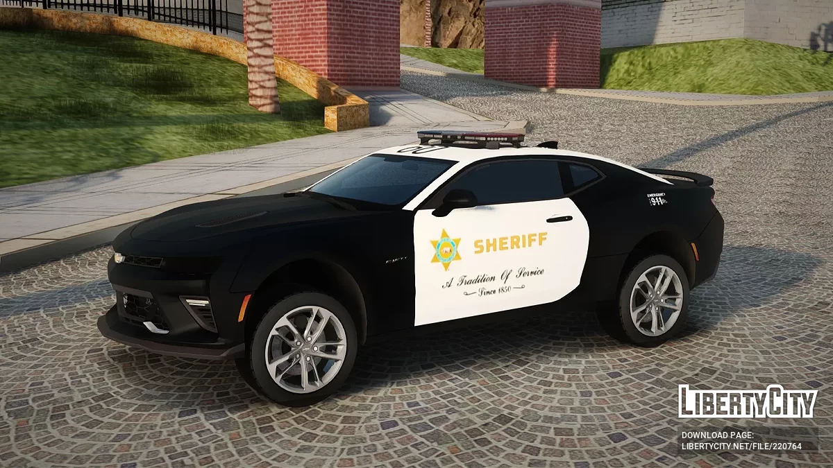 Chevrolet Camaro SS Los Angeles Sheriff Department / جي تي إيه سان أندرياس