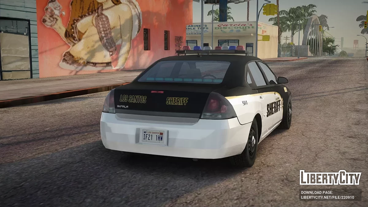 Chevrolet Impala Los Santos County Sheriff Departament / GTA San Andreas
