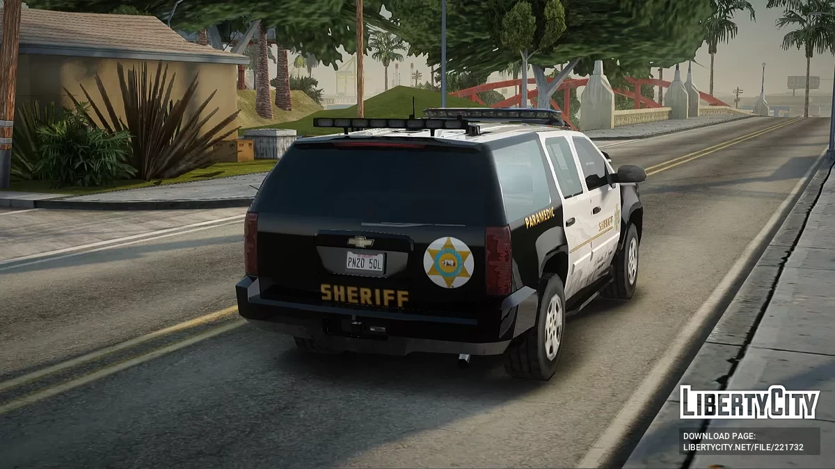 Chevrolet Suburban Los-Santos County Sheriff Department Paramedic / GTA San Andreas