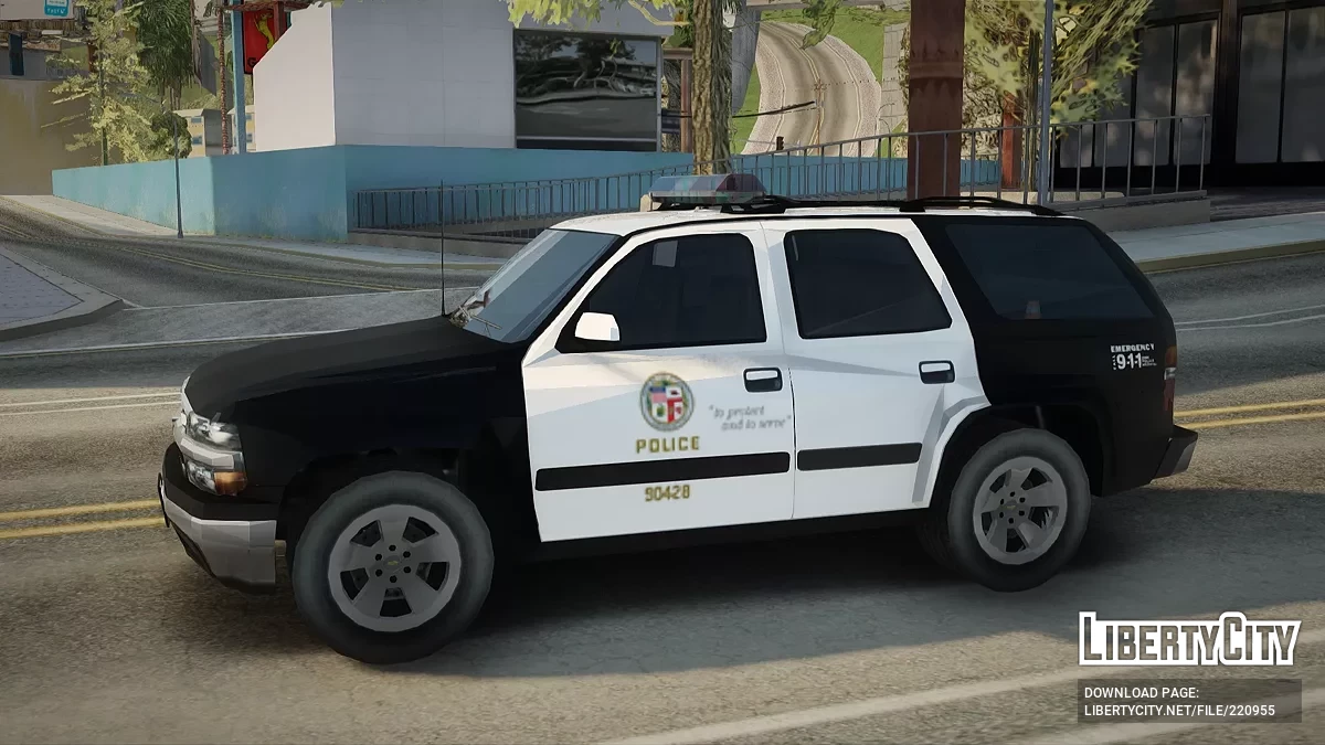 Chevrolet Tahoe '06 Los Angeles Police Departament / GTA San Andreas