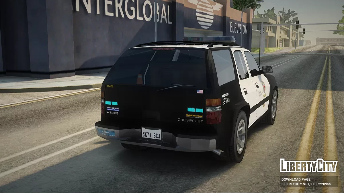 Chevrolet Tahoe '06 Los Angeles Police Departament / GTA San Andreas