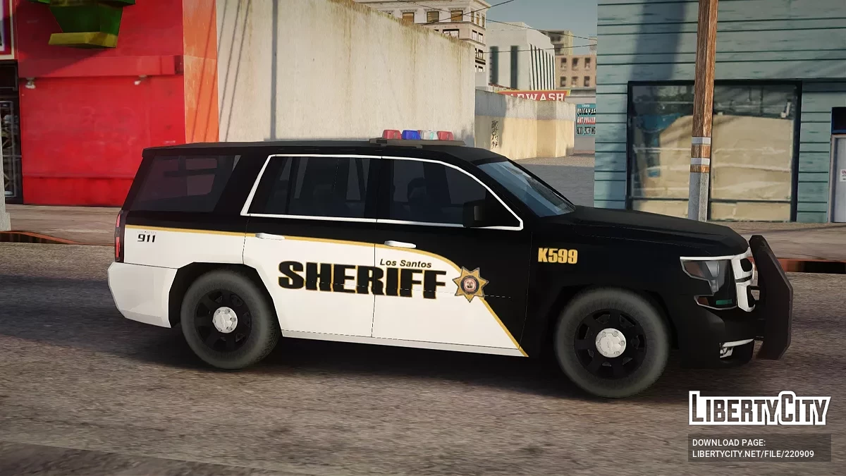 Chevrolet Tahoe Los Santos County Sheriff Departament / GTA San Andreas