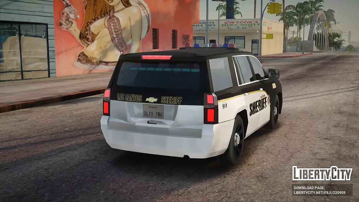 Chevrolet Tahoe Los Santos County Sheriff Departament / GTA San Andreas