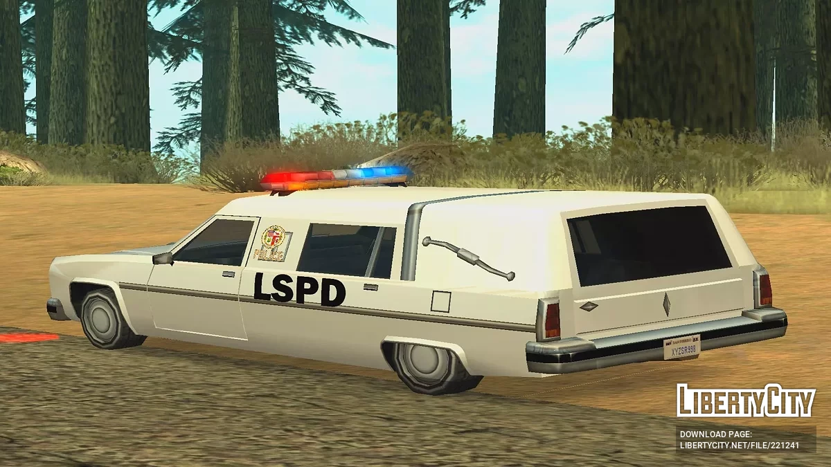 Coffin Police Car [AVS] / GTA San Andreas